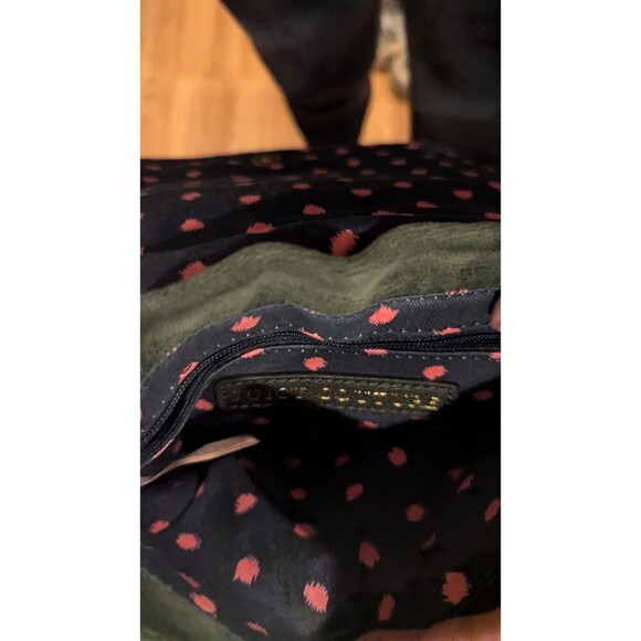 Juicy Couture Green Velvet Bag Well Maintained Perfect Inside Charms and crystal - Picture 8 of 10